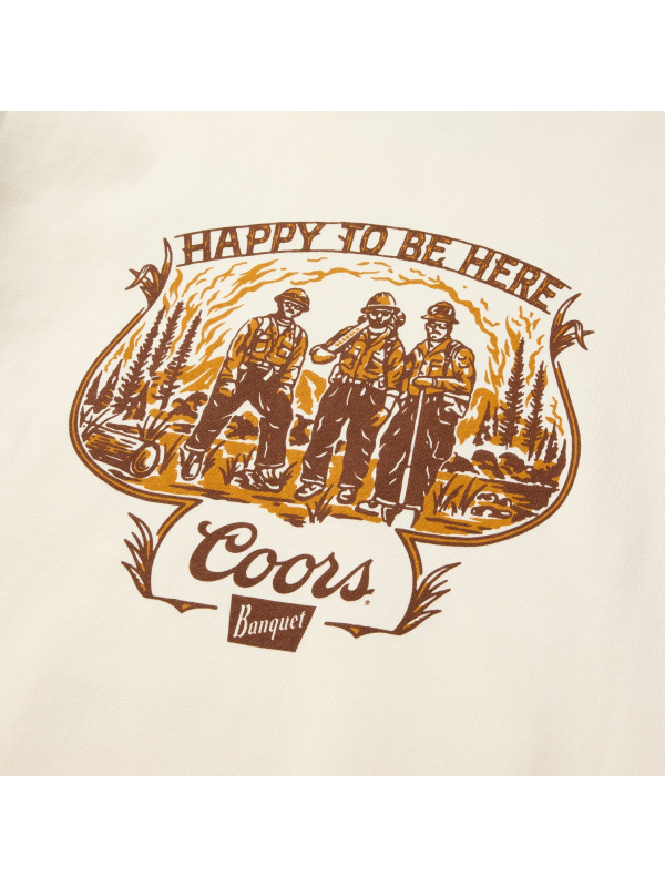 Coors Banquet Hotshots graphic close up detail