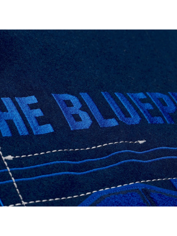 JAY-Z Blueprint embroidered wordmark jacket