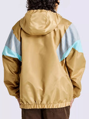 Pokémon Johto Region jacket back view colorblock panel detail