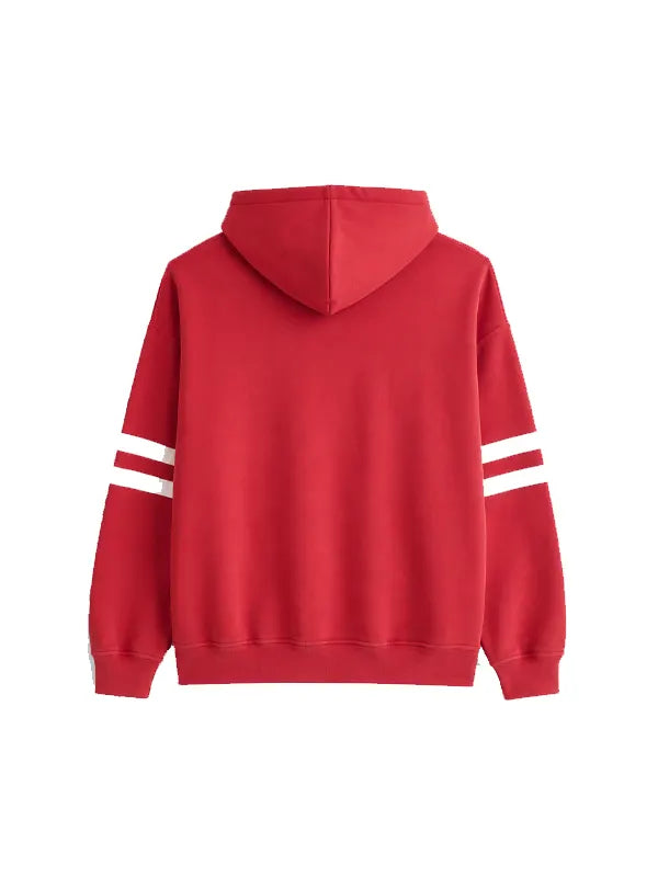 Kansas City Chiefs red hoodie back view