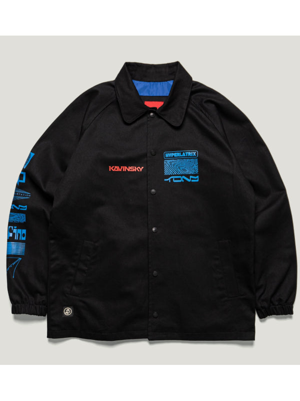 Kavinsky Hyperlatrix chest logo coach jacket