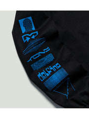 Kavinsky Hyperlatrix sleeve print black jacket