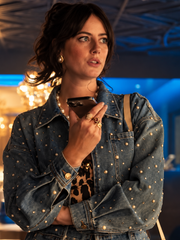Susie Glass SANDRO denim jacket
