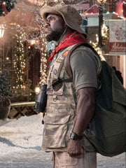 Jumanji Open World Mouse camo vest side view holiday scene