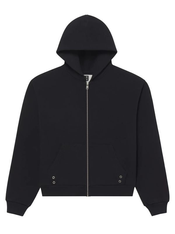 Full zip King Spider black sweatshirt jacket