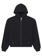 Full zip King Spider black sweatshirt jacket