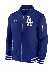 LA Dodgers blue rib collar jacket