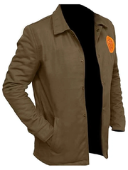 Hiddleston Loki Season 1 snap front jacket