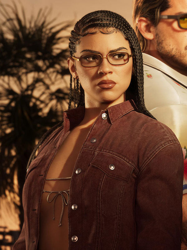 Lucia Caminos trucker jacket