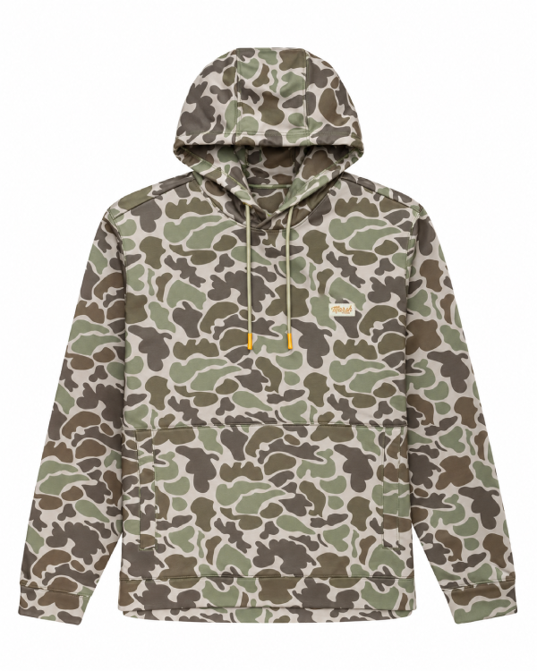 Sage green duck camo hoodie Marsh Wear Nor’easter
