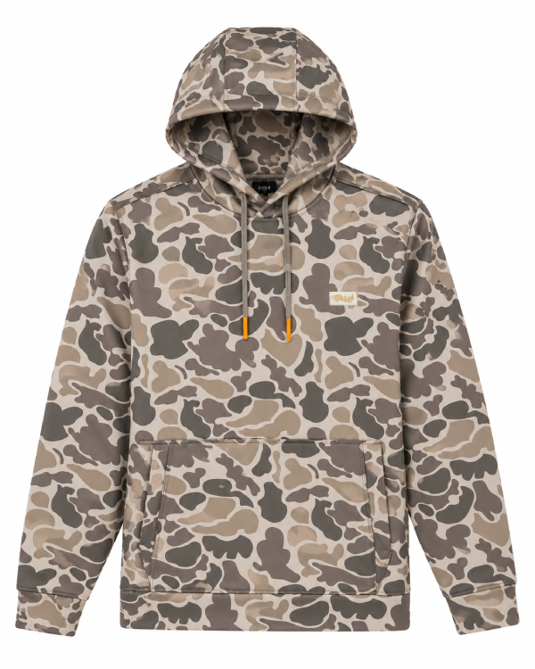 Tan camo hooded fleece Marsh Wear Nor’easter