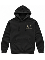 MeatEater black drawstring hood kangaroo pocket top