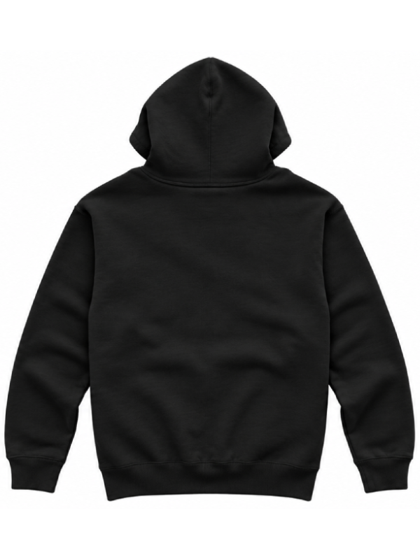 MeatEater black ribbed cuff fleece hooded top