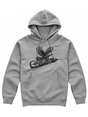 MeatEater heather gray turkey print sweatshirt