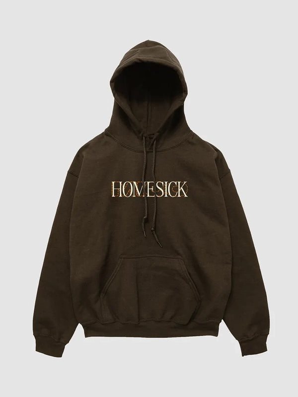 MICO Homesick chocolate hooded sweatshirt