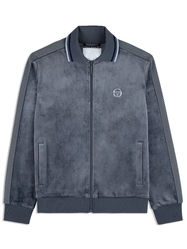 Nanny Asante grey velour tracksuit