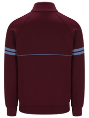 Benjamin Clementine maroon jacket back