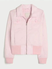 Hollister Twill Zip-Up Jacket