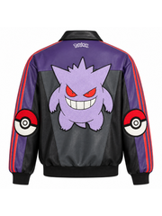 Pokemon Gengar jacket front flat lay