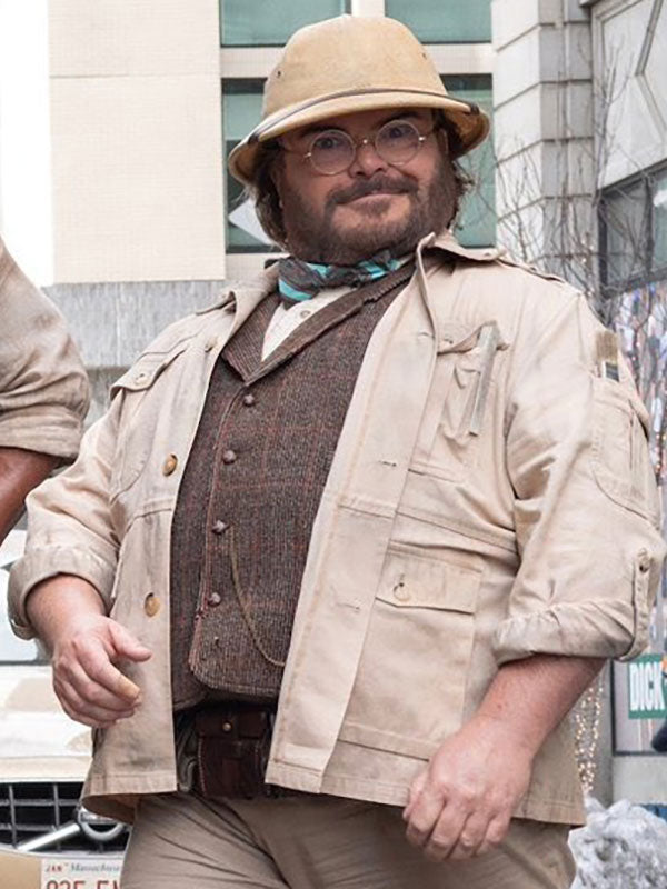 Jumanji Open World Professor Sheldon Oberon Safari Jacket