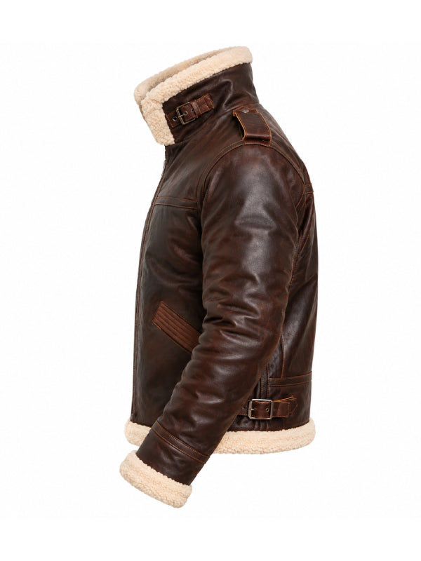 Leon Kennedy RE4 sherpa collar jacket