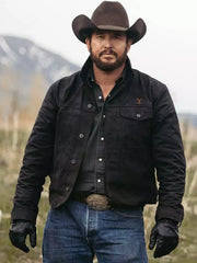 Cole Hauser Yellowstone black work jacket