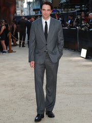 Robert Pattinson The Odyssey 2026 Gray Suit
