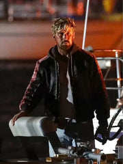Gosling Colt Seavers stuntman real leather jacket
