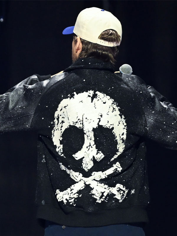 Star Wars Starfighter skull and crossbones back print jacket