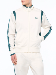 Cream teal fleece tracksuit top