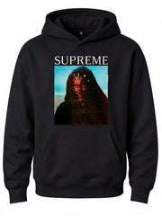 Darth Maul Supreme hoodie flat lay front