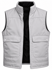 Hunger Games tribute vest front view flat lay