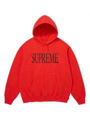 Supreme Capital hoodie red front view logo