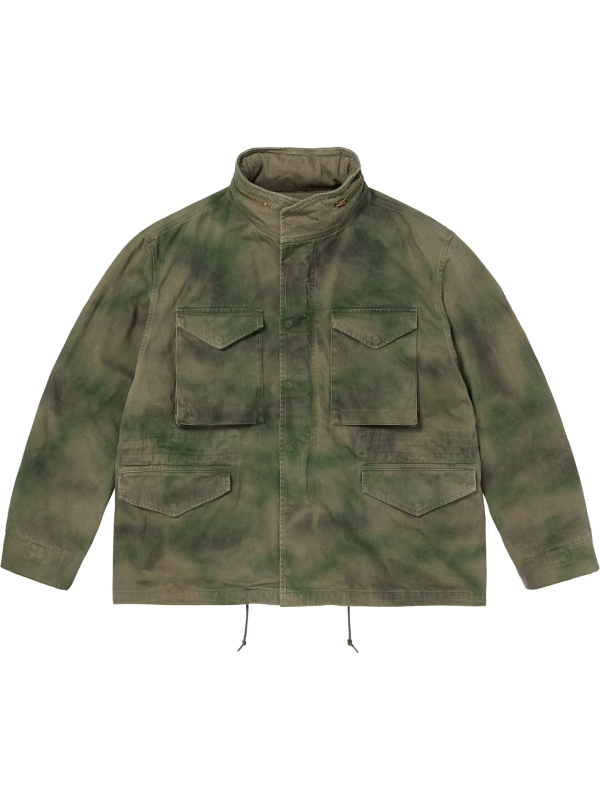 Supreme A Presse camo M65 jacket front view