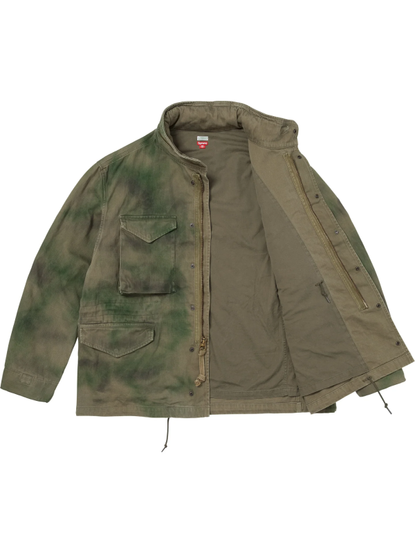 Supreme A Presse jacket camo interior lining detail