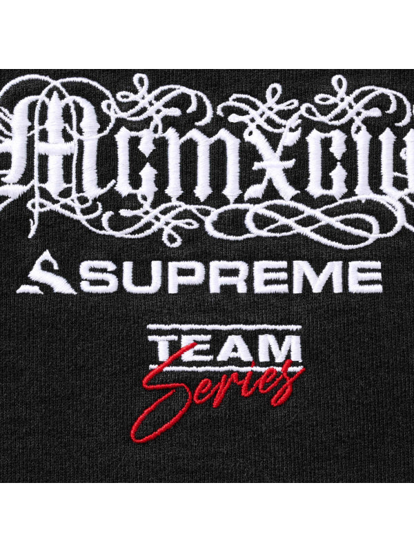 Supreme Team Series logo embroidery black