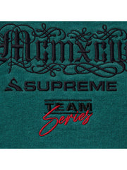 Supreme Team Series patch green close up