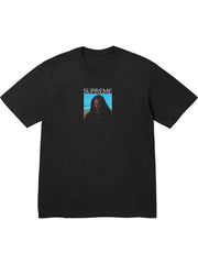 Supreme  Darth Maul Tee black graphic T-shirt with character front print