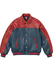 Supreme Park View leather jacket front view