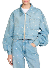 The Gentlemen pearl embellished jacket
