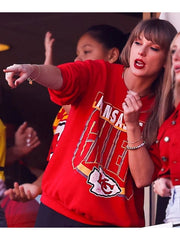Red Chiefs logo sweatshirt Taylor Swift