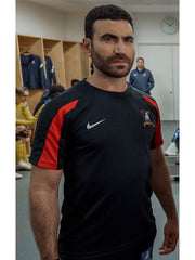 Roy Kent Ted Lasso AFC Richmond black jersey close up locker room team