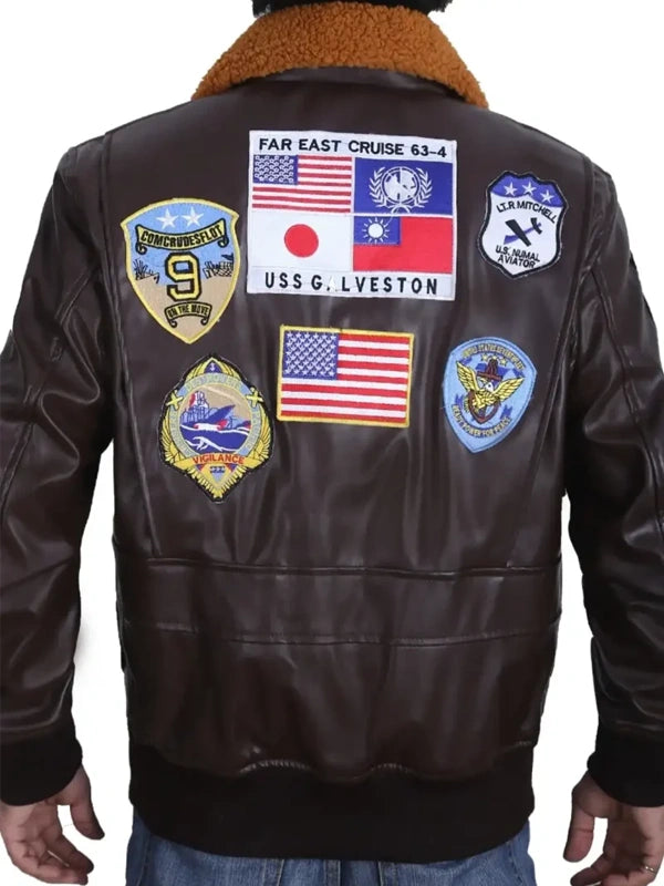 Far East Cruise Patch Jacket Maverick Tom Cruise