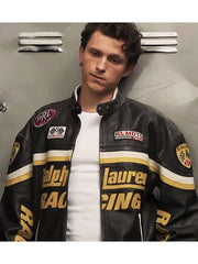 Tom Holland 2026 Racing Leather Jacket