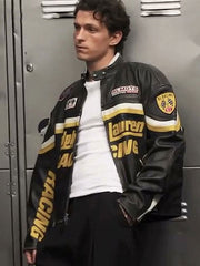Tom Holland 2026 Racing Leather Jacket