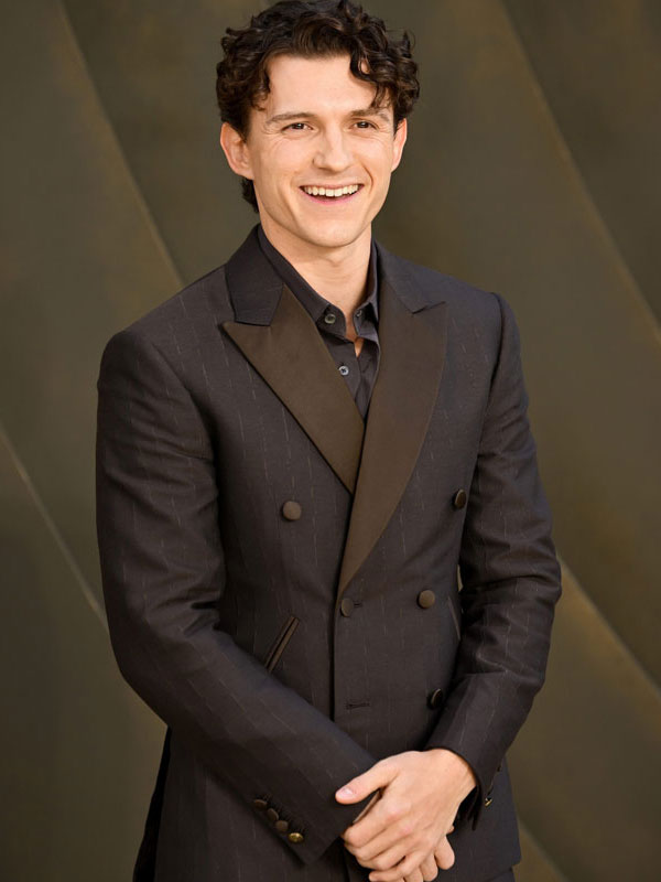 Tom Holland The Odyssey 2026 Brown Suit