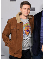 Buddy 2026 Topher Grace Brown Corduroy Jacket
