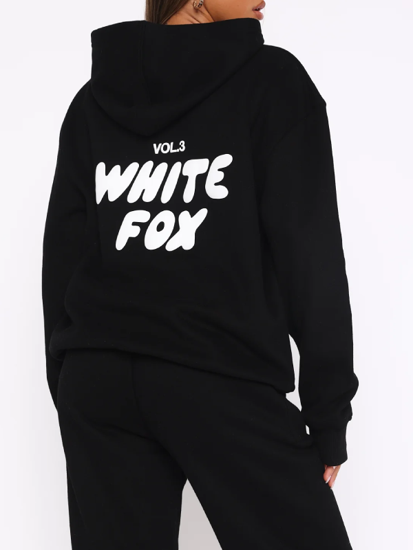 White Fox Offstage Vol. 3 Black Hoodie