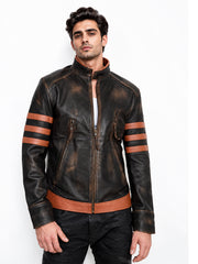 Zip moto jacket Logan Wolverine