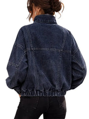 womens Oversized Denim Jacket